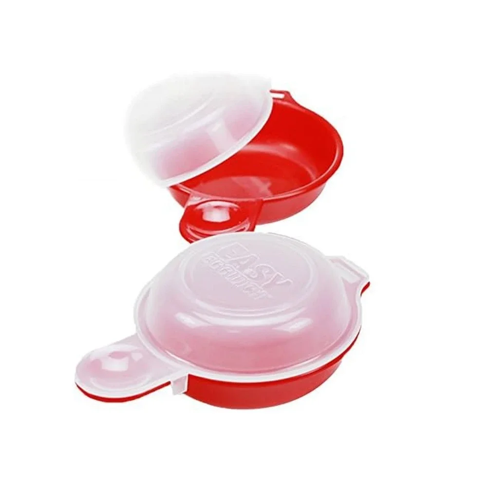 NEW Easy Eggwich Microwave Egg Cooker Sandwich Breakfast Pan As Seen on TV